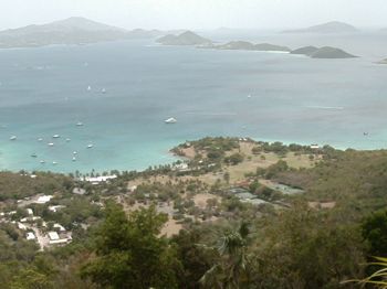 View overlooking Caneel Bay, St. John