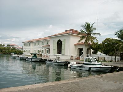 The Virgin Islands National Park visitor center